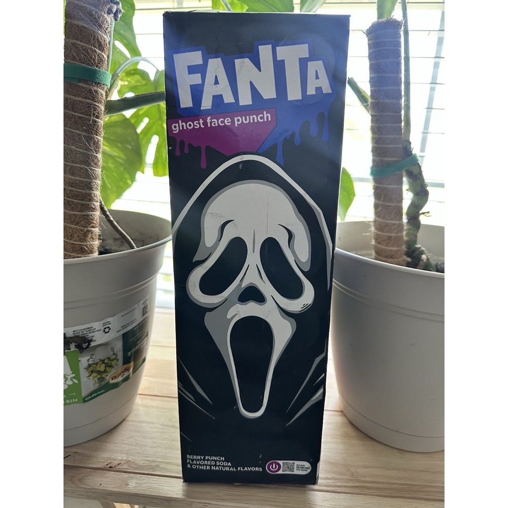 Fanta Ghost Face Punch Soda, 12 oz Cans 12pk New